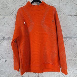 Nike Tops Nike City Ready Engineered Fleece Training Top Orange Size Large